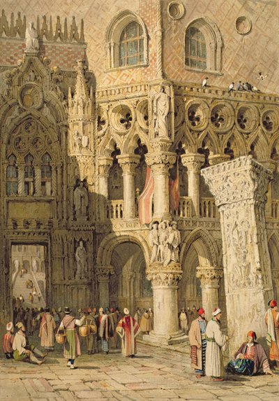 Le Palais des Doges, Venise - Samuel Prout